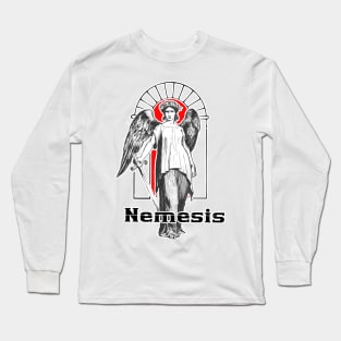 Nemesis the goddess of revenge and eternal hatreds Long Sleeve T-Shirt